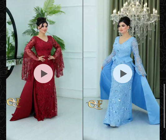 فستان شك سهرة